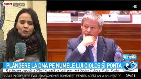 Plângere la DNA pe numele lui Cioloș și Ponta