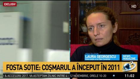 Soția lui Condrea: Am fost șantajată cu răpirea copilului