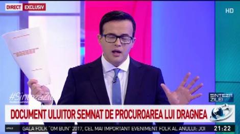 Document uluitor semnat de procuroarea lui Dragnea