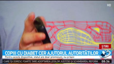 Copiii cu diabet cer ajutorul autorităților