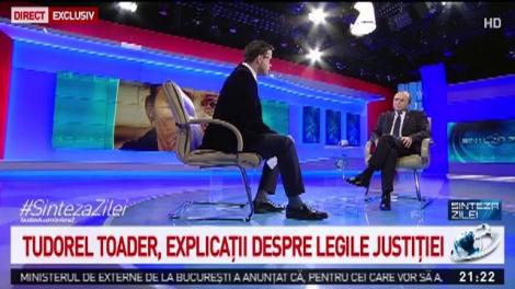 Sinteza Zilei: Tudorel Toader, despre revocarea lui Kovesi: &bdquo;Este de datoria mea să iau o decizie&rdquo;