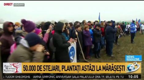 Parcul Memoriei Naționale, ceremonia de deschidere
