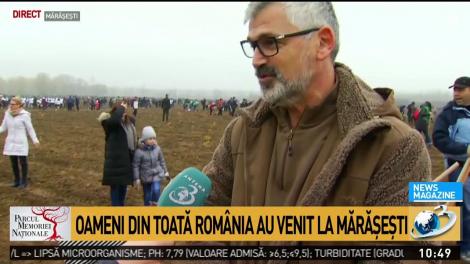 Secretarul de stat Nicolae Nasta plantează stejari
