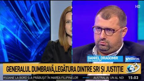 Dezvăluire bombă: Generalul Dumbravă, legătura dintre SRI și Justiție