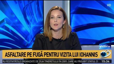 Asfaltare pe fugă pentru vizita lui Iohannis la Ploiești