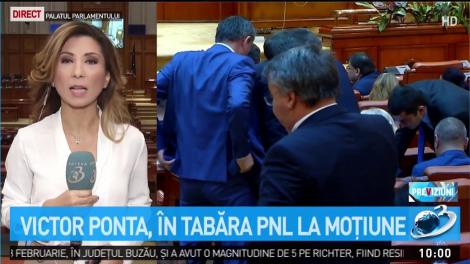 PNL, testul moțiunii &icirc;n Parlament