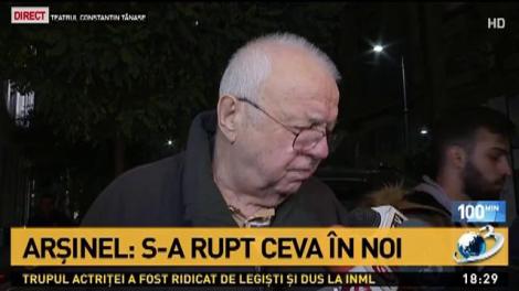 Cu lacrimi în ochi, Alexandru Arșinel face o dezvăluire cutremurătoare! „Eu cred că era o mincinoasă, niciodată nu spunea”