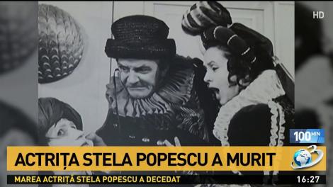 Stela Popescu a murit la 81 de ani