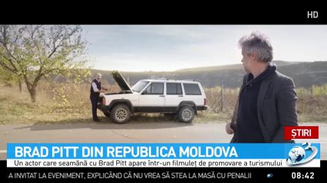 Brad Pitt are o sosie în Republica Moldova