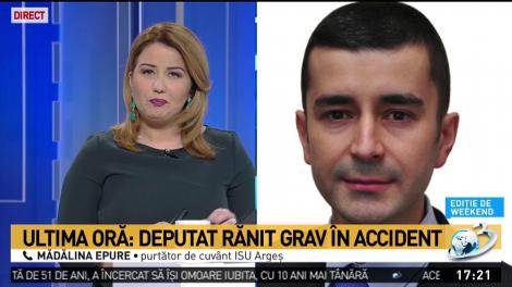 Deputat rănit grav &icirc;ntr-un accident