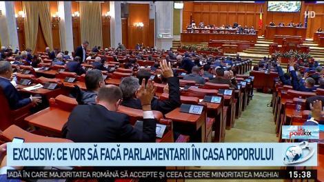Politikix. Ce vor să facă parlamentarii &icirc;n Casa Poporului
