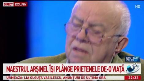 Maestrul Arsinel isi plange prietenele de-o viata