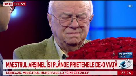 Alexandru Arsinel, in lacrimi