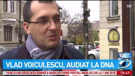 Vlad Voiculescu, audiat la DNA