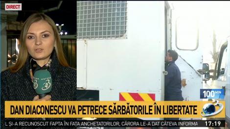 Dan Diaconescu, eliberat din &icirc;nchisoare