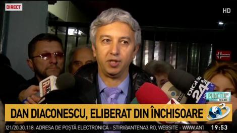 Dan Diaconescu, eliberat din inchisoare