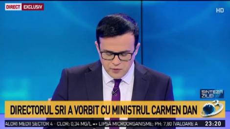 Reacția SRI la declarațiile lui Carmen Dan