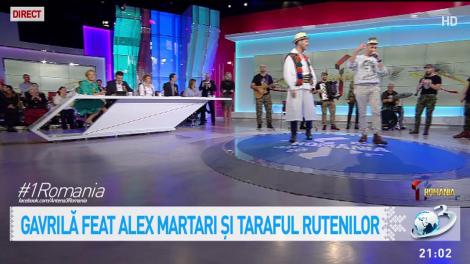 Gavrilă și Alex Martari, moment de inedit la 1 Rom&acirc;nia