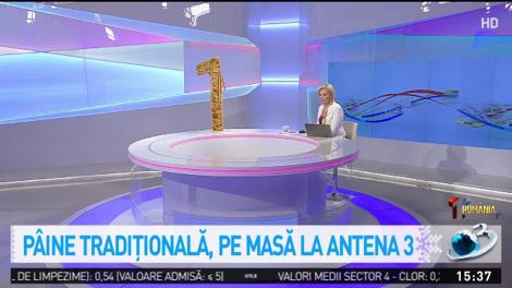 P&acirc;ine tradițională, pe masă la Antena 3