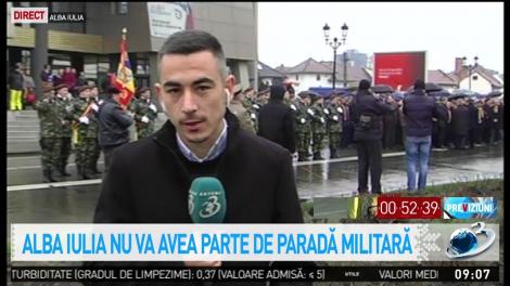 Premieră negativă de Ziua Națională. În Alba Iulia nu s-a mai organizat o paradă militară