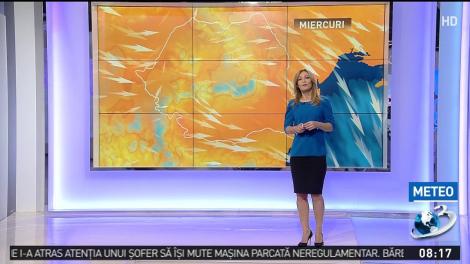 Vremea de încălzește de miercuri