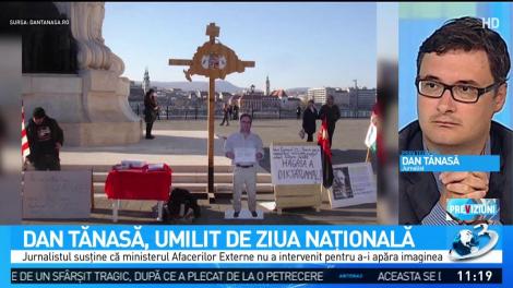Jurnalistul Dan Tănasă, umilit de Ziua Națională