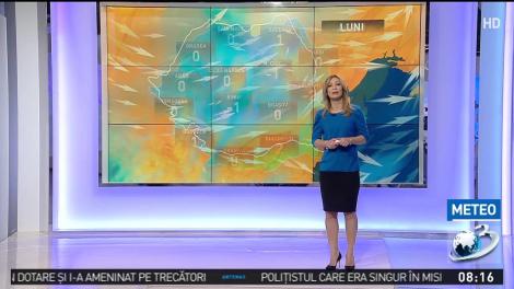 Prognoza meteo pentru următoarele trei zile