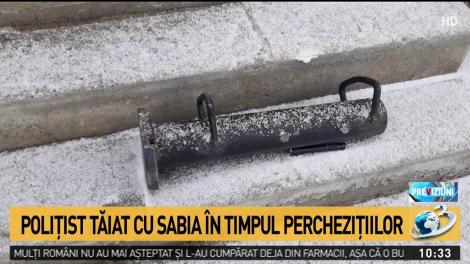 Primele imagini cu agresorul polițistului din Rădăuți