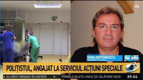 Imagini cu agresorul polițistului rănit în misiune