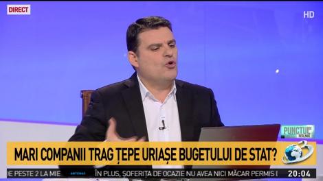 Daniel Zamfir, dezvăluiri incredibile. Mari companii trag țepe uriașe bugetului de stat