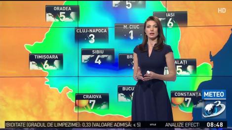 Vreme caldă, temperaturile depășesc 10 grade