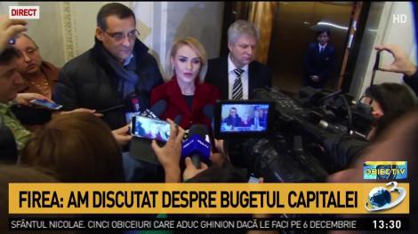 Firea, după întâlnirea cu Dragnea și Tăriceanu: A fost o relație încordată cu Tudose, dar am lămurit problemele cu premierul