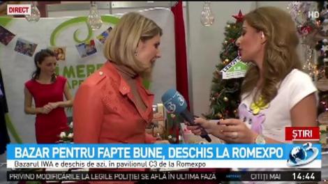 Bazar pentru fapte bune, deschis la Romexpo
