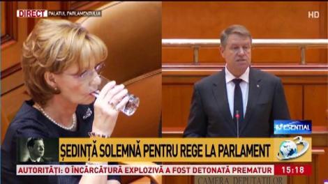 Klaus Iohannis a ţinut un discurs &icirc;n memoria regelui