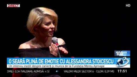 O seară plină de emoție cu Alessandra Stoicescu