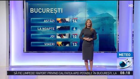 Prognoza meteo pentru următoarele trei zile