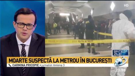 Moarte suspectă la metrou