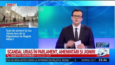 Scandal în Parlament. Plângere penală pe numele lui Chichirău