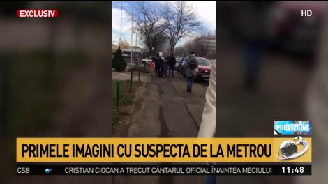 UN NOU CAZ ŞOCANT LA METROU! Primele imagini cu suspecta de la Piața Unirii. Femeia a fost reținută