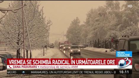 Vremea se schimbă radical