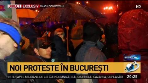 Noi proteste în București