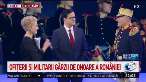 Dana Grecu, de vorbă cu militarii Brigăzii 30 Gardă, la ”Sinteza Zilei”