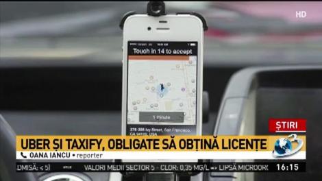 Se modifică legea taximetriei: Uber și Taxify, obligate să obțină licențe