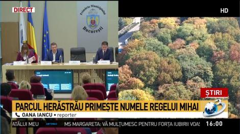 Adio, Herăstrău! Parcul din nordul Capitalei se va numi de acum Parcul Regele Mihai I