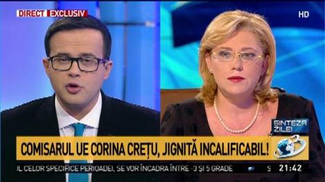 Corina Crețu, jignită incalificabil: &bdquo;Nu mi s-a mai &icirc;nt&acirc;mplat așa ceva&rdquo;