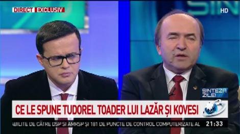 Ce le spune Tudorel Toader lui Lazăr și Kovesi