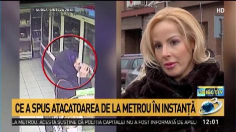 Ce a spus criminala de la metrou in instanță