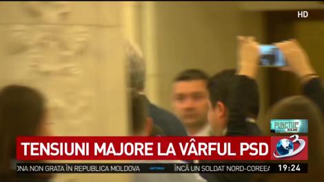 Tensiuni majore la vârful PSD