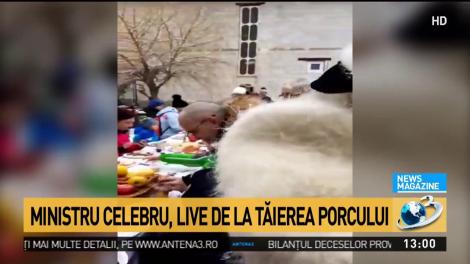 Daea, la tăierea porcului
