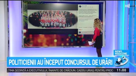 Politicienii au &icirc;nceput concursul de urări